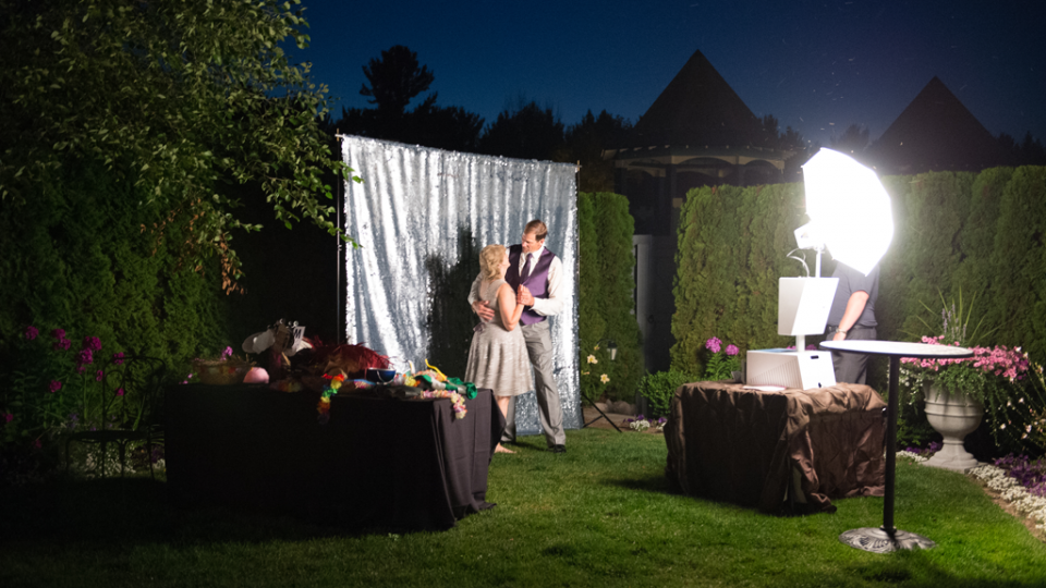Open air photo booth rental for special events